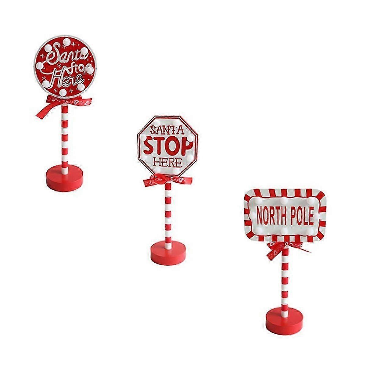 Christmas Street Sign Christmas Decorative Lights