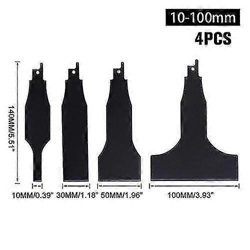 4pcs Saber Saw Scraper For Reciprocating Saws Multi-functional Scrapers