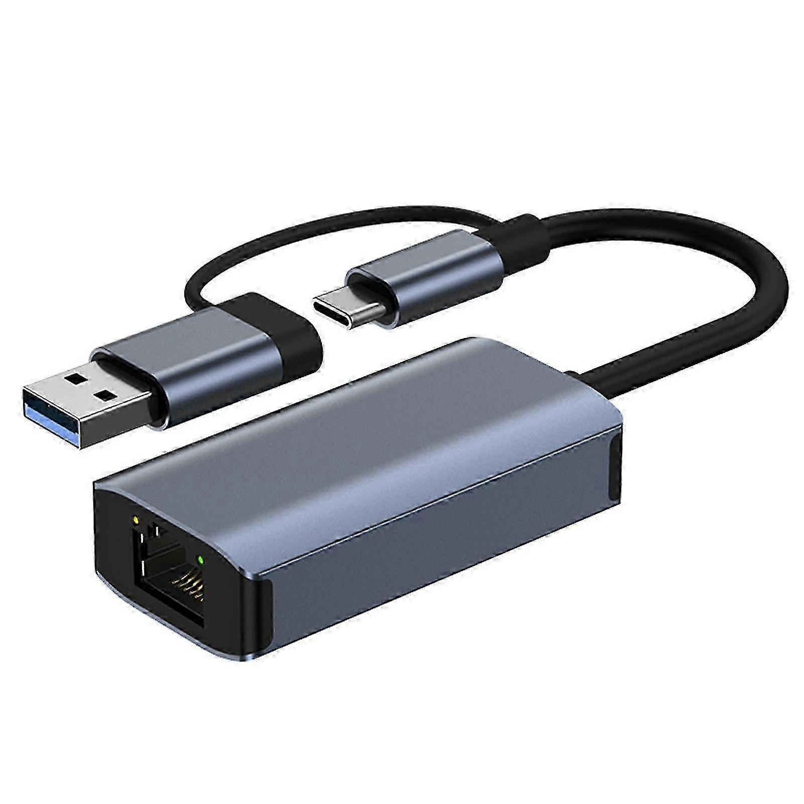 Usb C Ethernet Usb-c To Rj45 Lan Adapter Stable And Smooth Transmission For Macbook Pro Laptop Pc