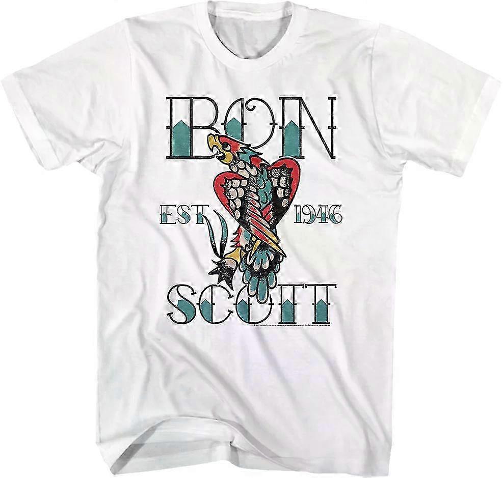 Tattoo Bon Scott T-paita Rockinstone