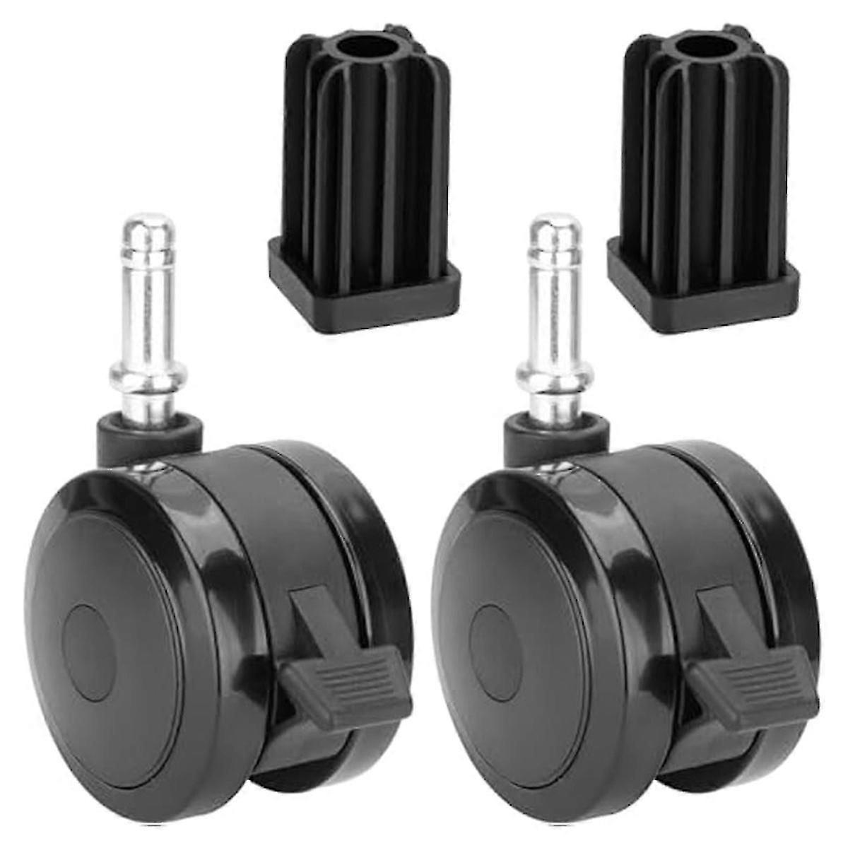 2pcs 70360 Locking Caster with Insert for 300 Grill Parts E310 E320 S330,for BBQ Wheel