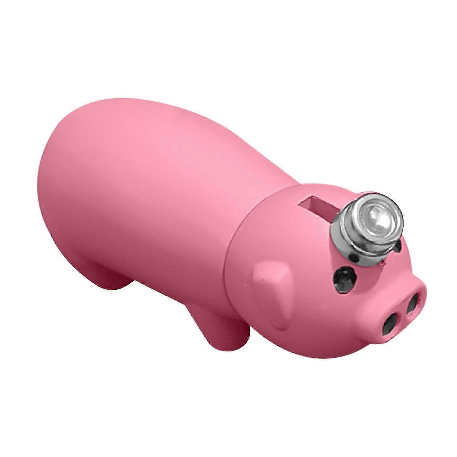 bright pig lighter strange cute inflatable double personality peculiar