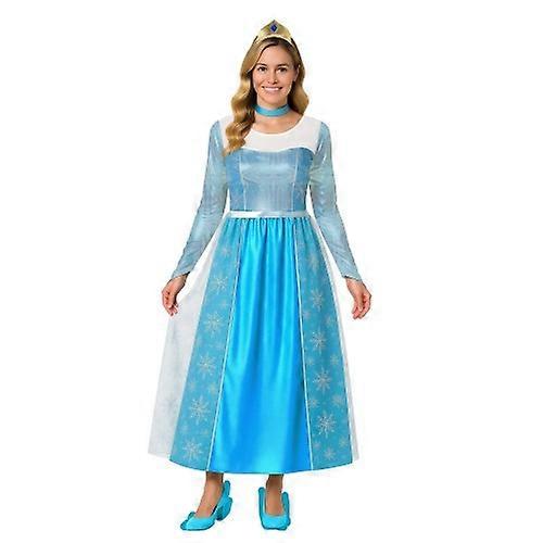 Fiestas Guirca Dames/Dames Sneeuwprinses Kostuumset