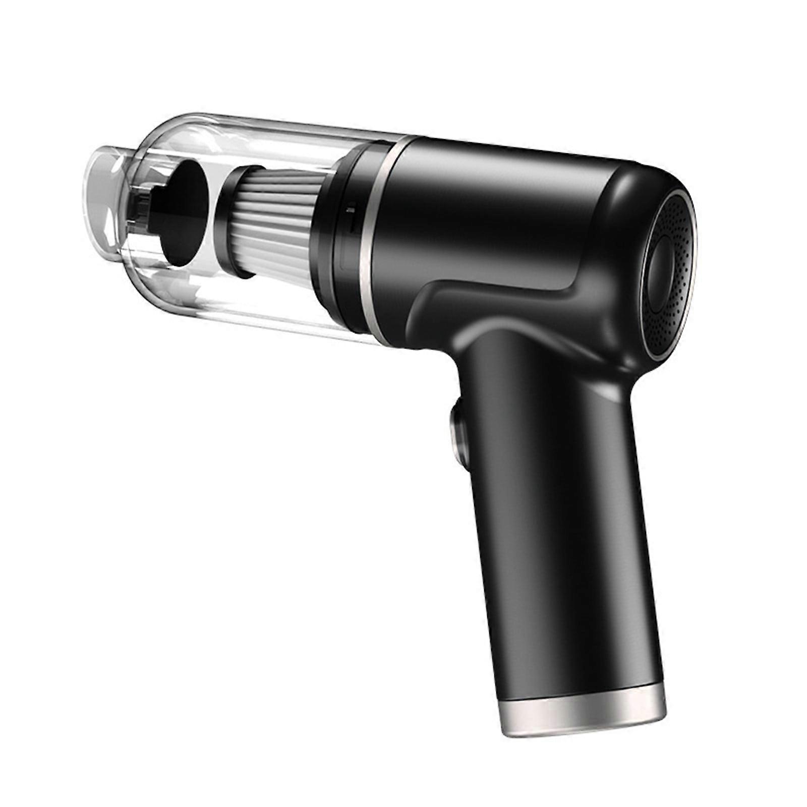 YgkuHd Handheld Cordless Vacuum Cleaner, Powerful Suction for Cars/RVs/Trucks, Easy Empty Bin & USB Cable Included