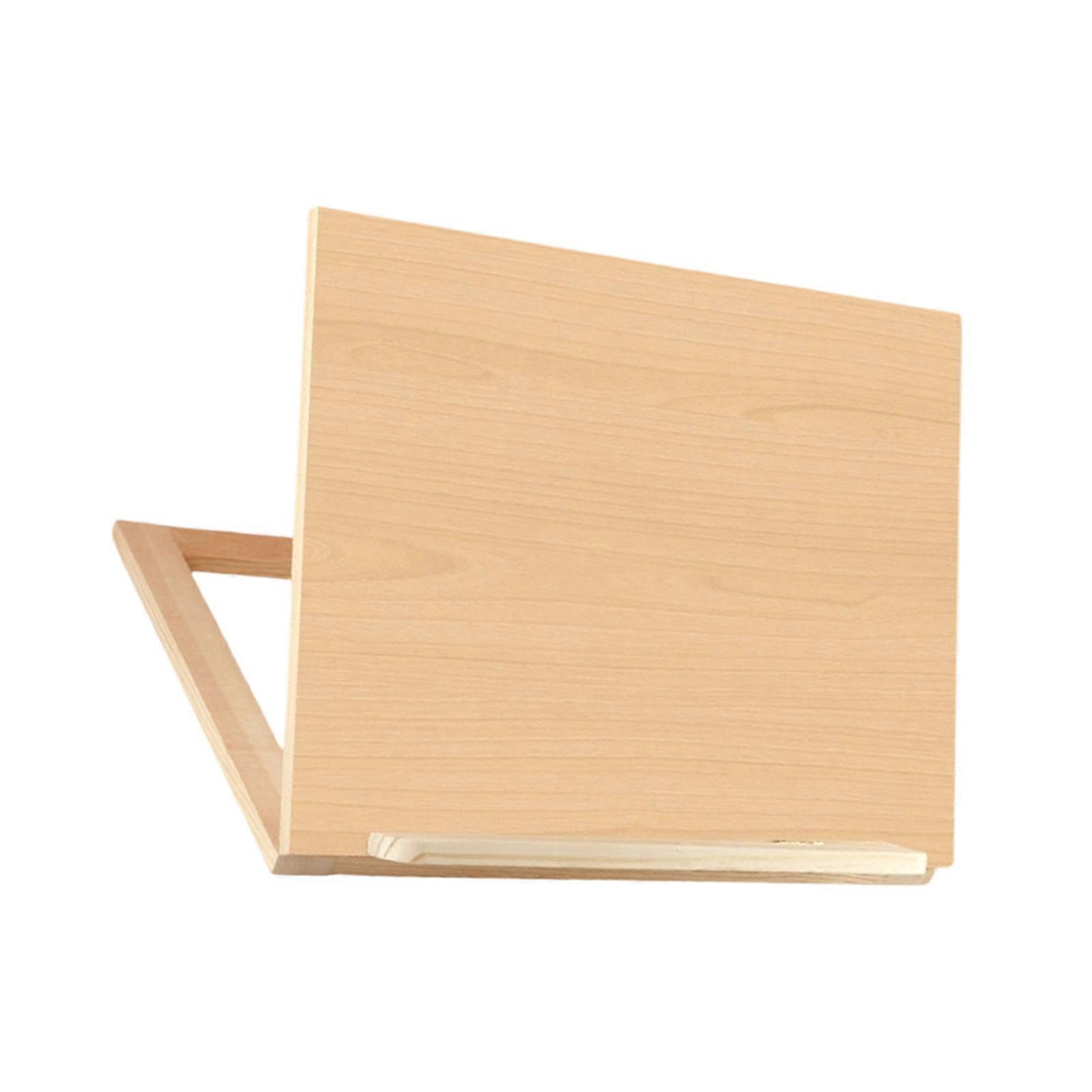 Adjustable Height Wooden Painting Easel Compacts Foldable Artist Sketching Easel For Artists Brushes And Art Materials Multicolor