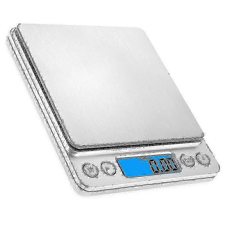 Precision Scale 0.01g, 500g/0.01g Kitchen Scale, Jewelry Scales With Tare And Count Function, Pocket Scale With Backlit Lcd Display (stainless Steel &