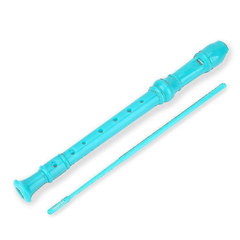 8 Trous High Pitch Soprano Flûte à bec Flûte Abs Instruments Anches Pipe Enfants -gt