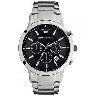 EMPORIO ARMANI Polshorloge AR2434 - Heren - Quartz - Analoog - Staal - Zilver