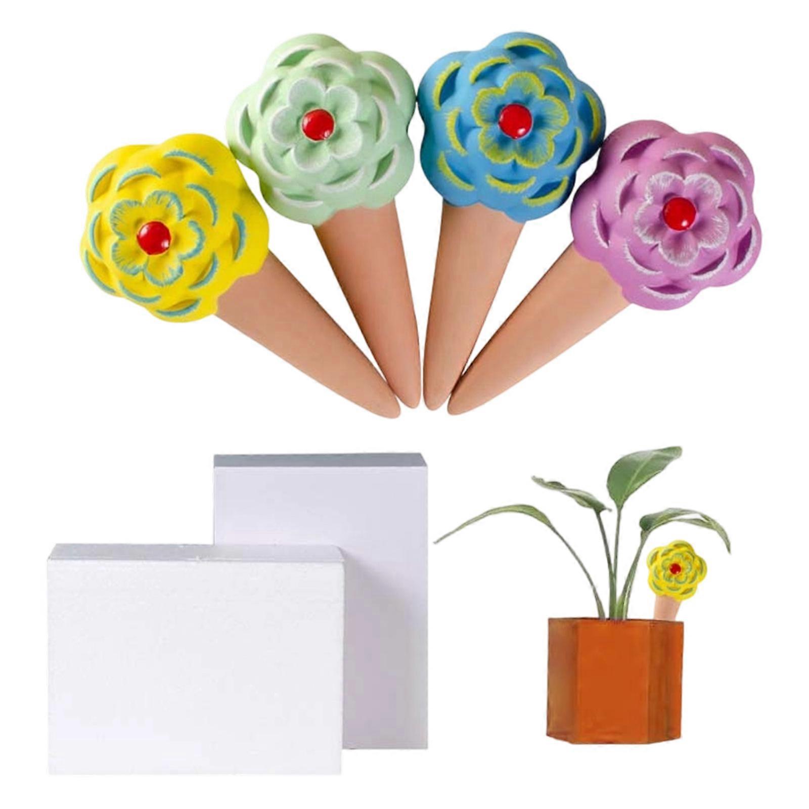 Auto Watering Garden Spikes Device For Potted Plant Regulable Soil Moisture Sensors Gardening Tool Multicolor