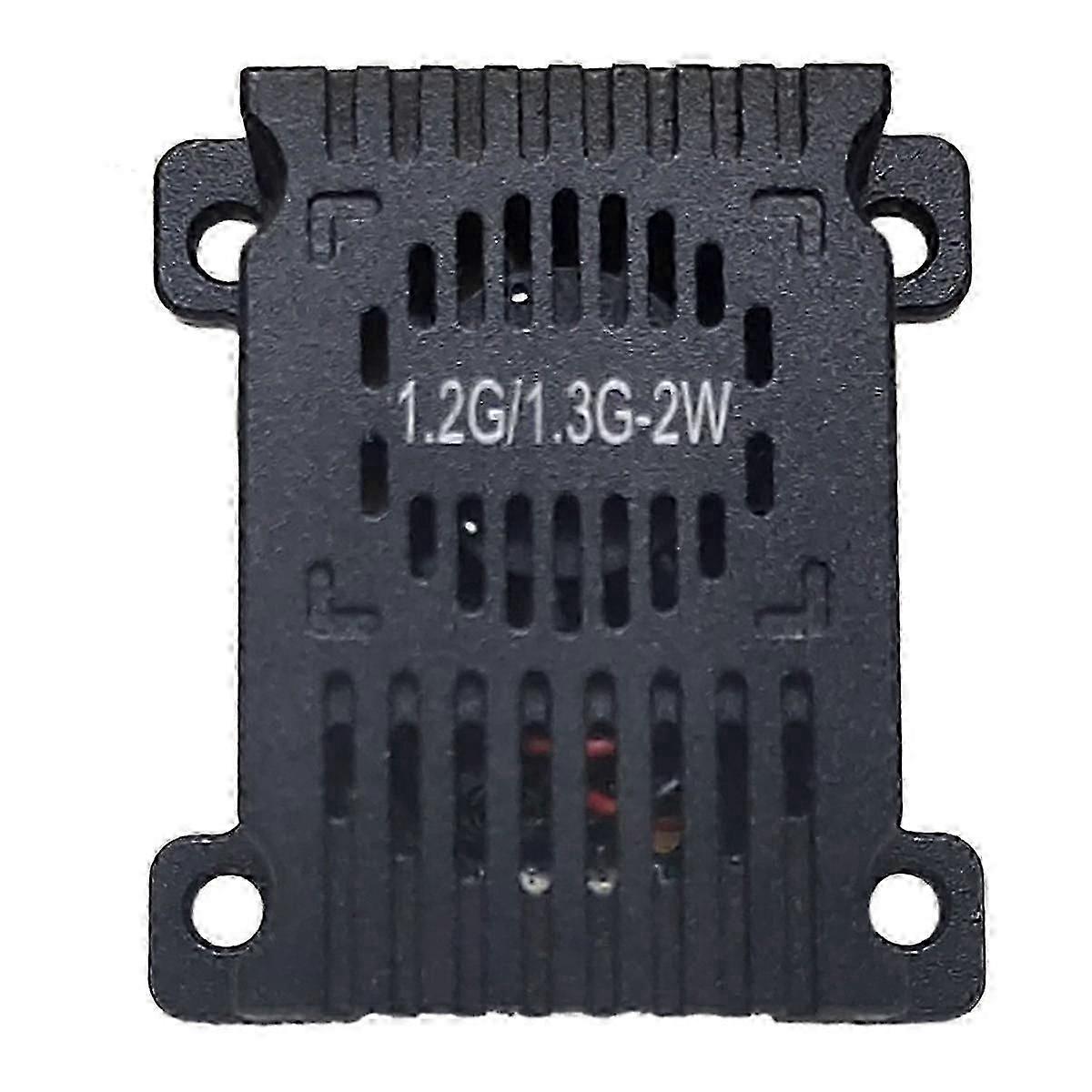 1.2G/1.3G 2W High Power VTX Video Transmitter 3 Gears Adjustable for RC FPV Long Range Fixed-Wing D