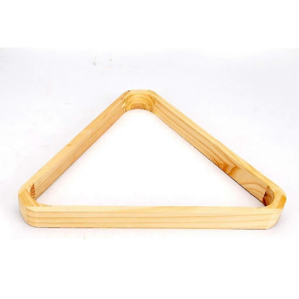 Triangle Billiard Ball Rack Solid Wood Pool Triangle 52.5 mm 57.2 mm Heavy-Duty  Rack for Standard Size Balls