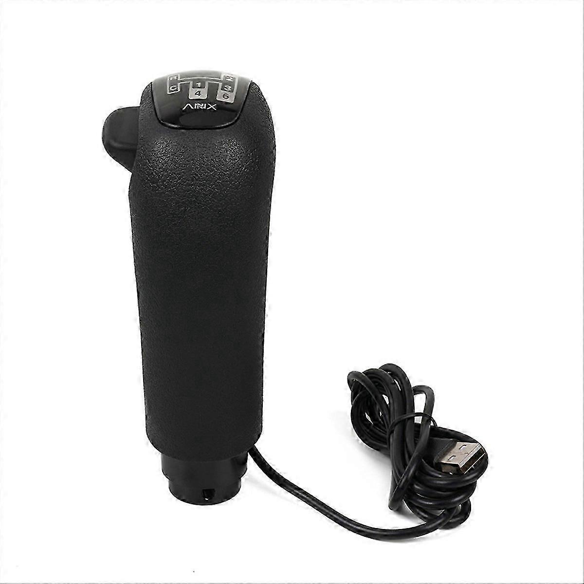 USB Shift Knob compatible with G29 G27 G25 TH8A compatible with ETS2&ATS Truck High Low Gear Simulator Shifter Simulators