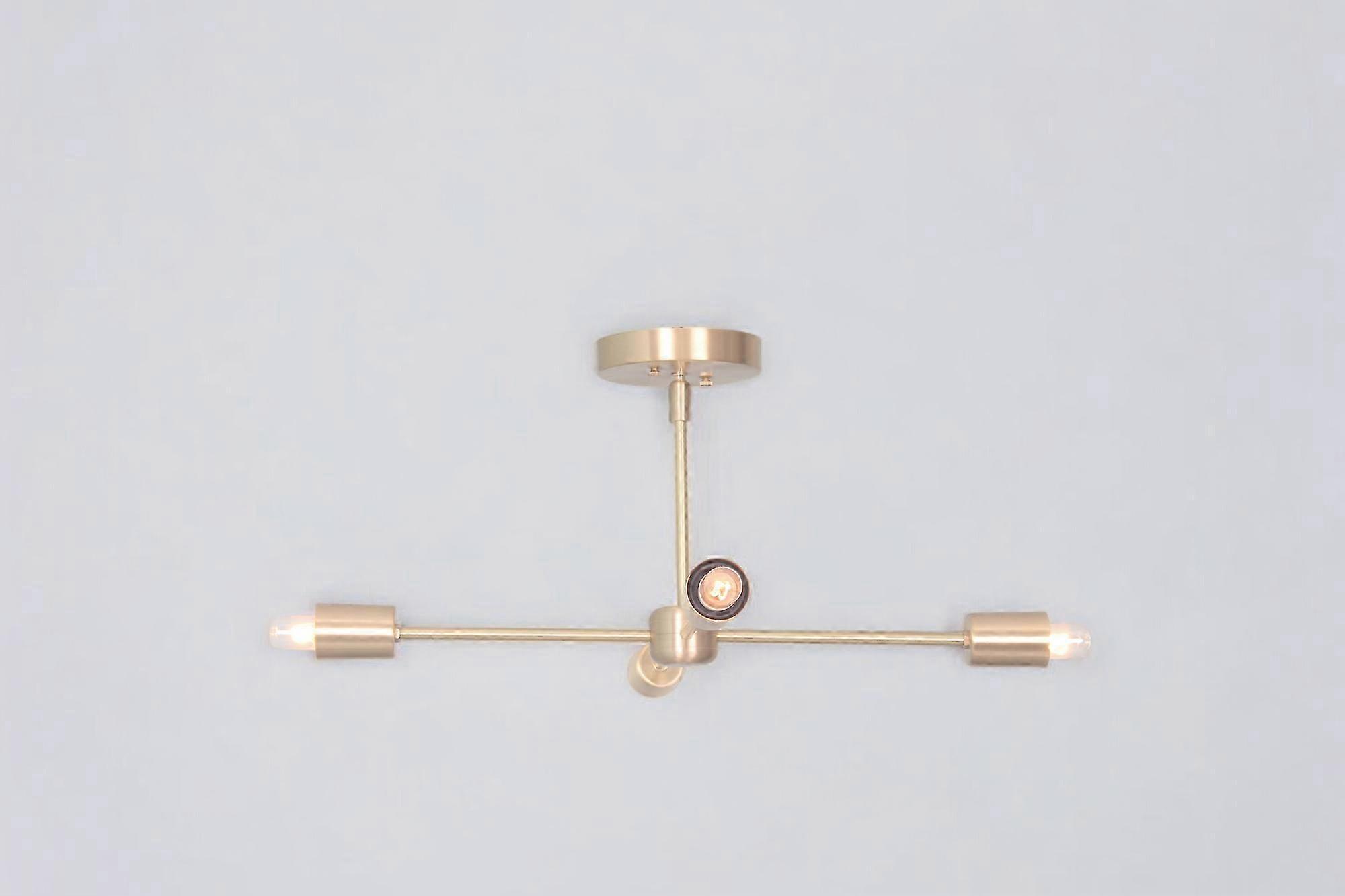 4-Arm Sputnik Chandelier With Industrial Design And Modern Flair