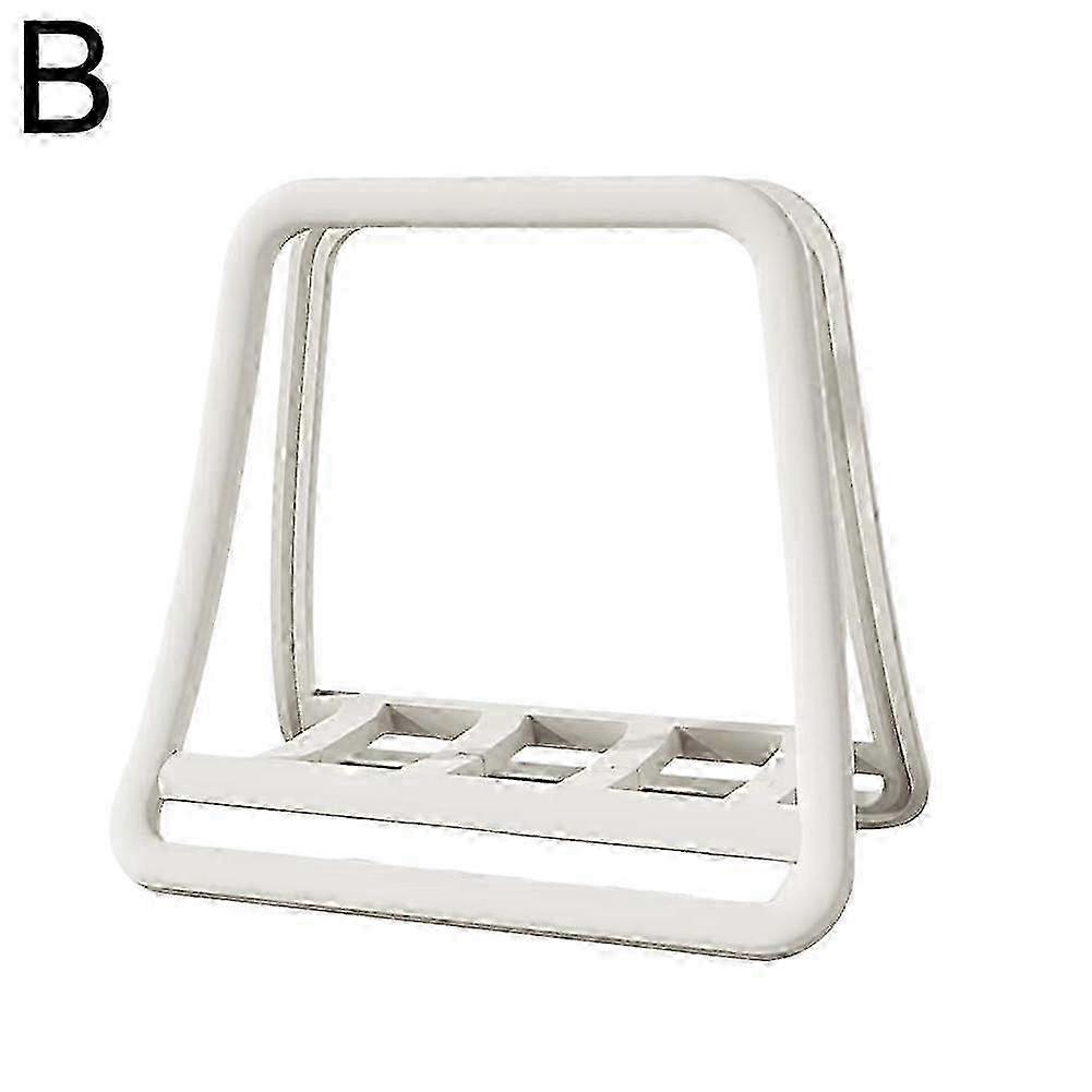 x Universal Vertical Laptop Stand ABS Plastic Scratch Resistant Desktop Holder