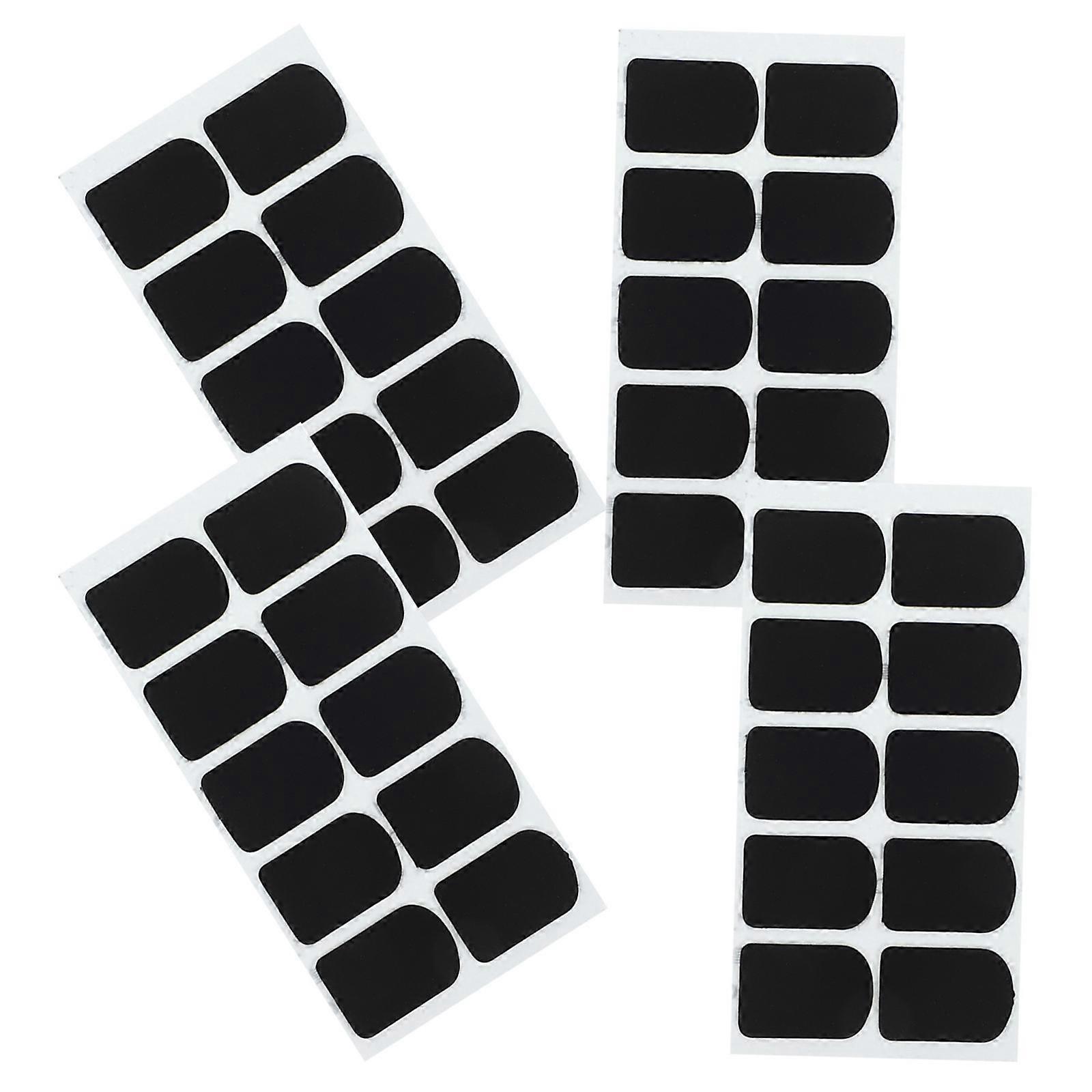 Saxophone Mouthpieces Silicone Pads for Vibration Suppression 4 Sheets
