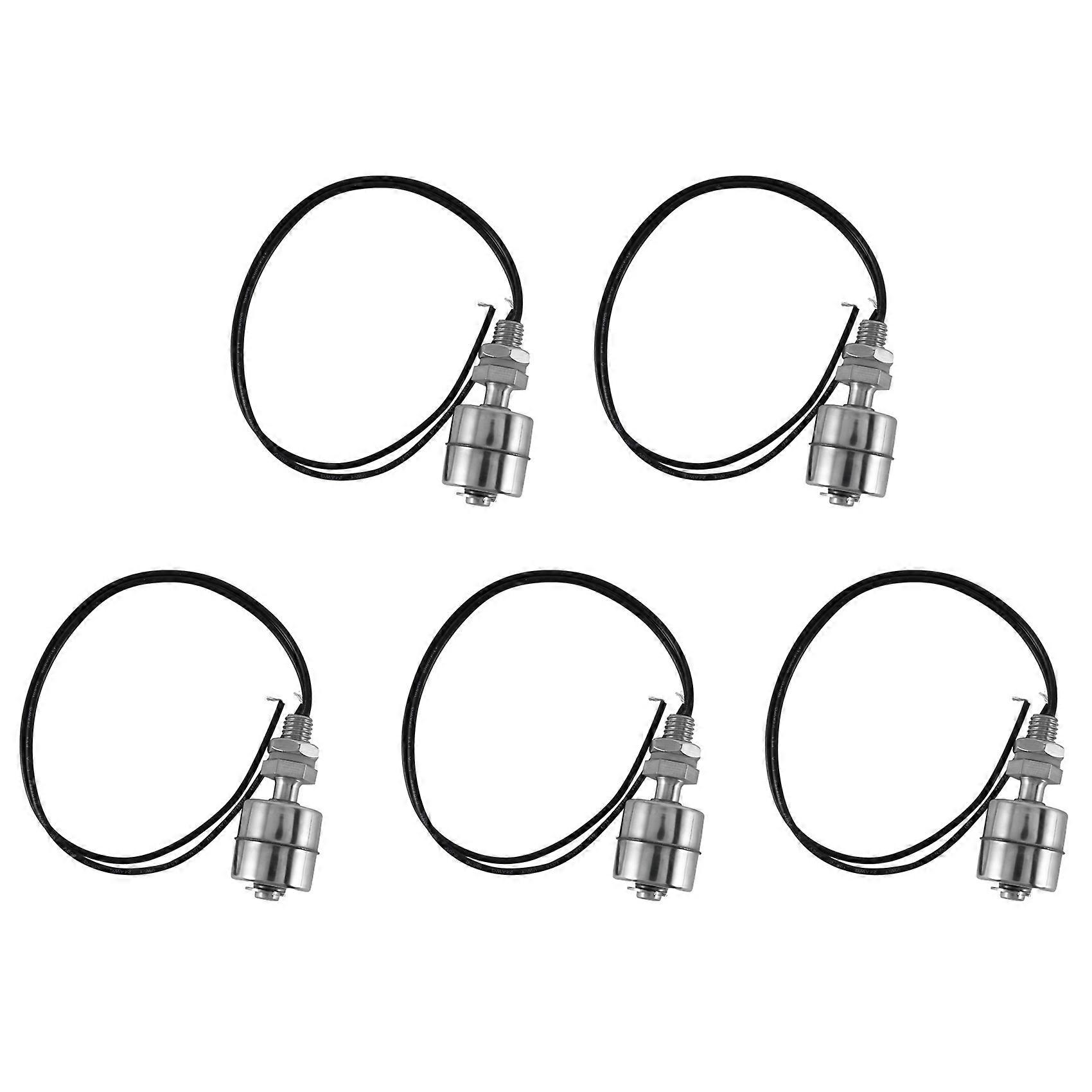 5X Aquarium Pool Liquid Water Level Sensor Stainless Steel Float Switch