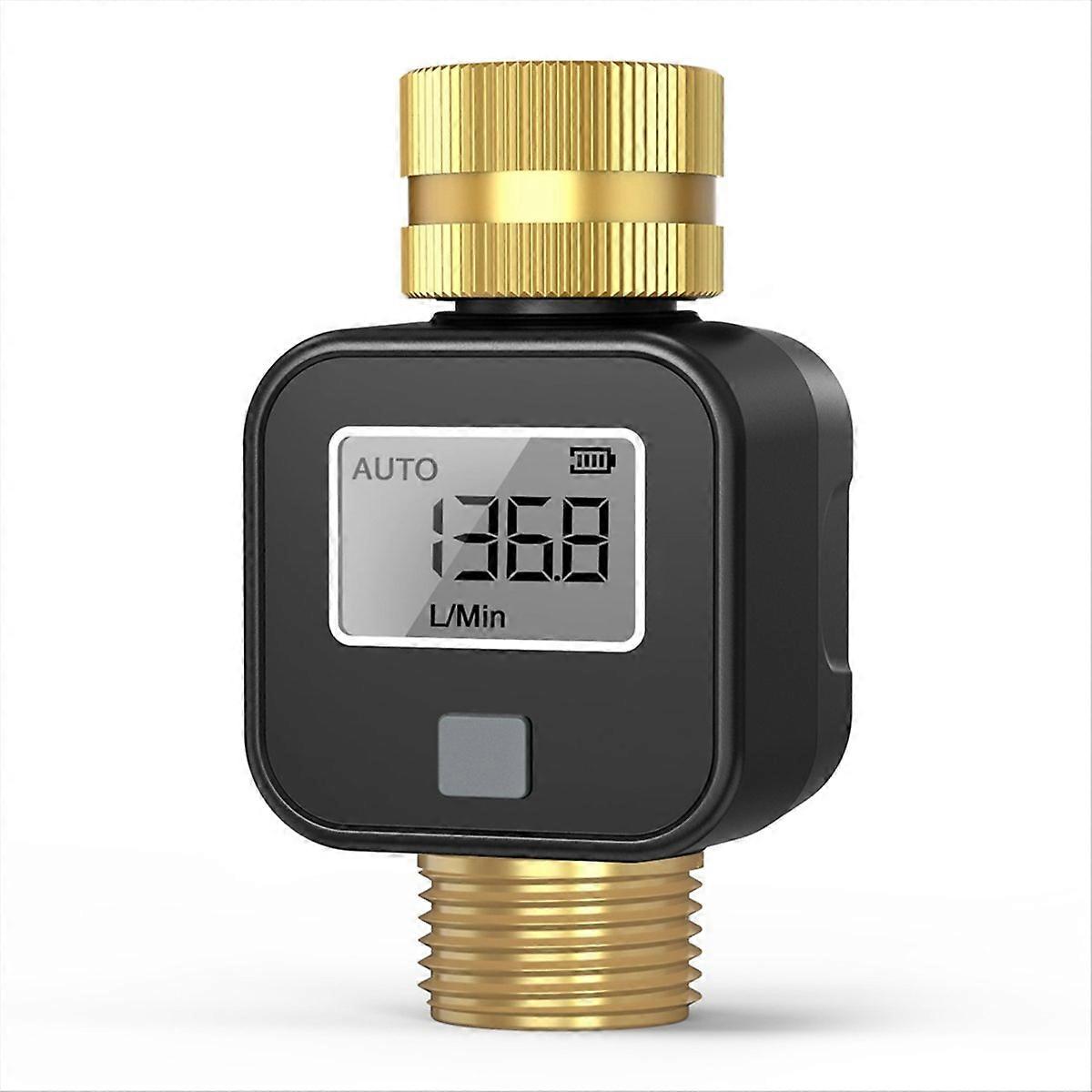 Water Flow Meter with Brass Metal Thread
