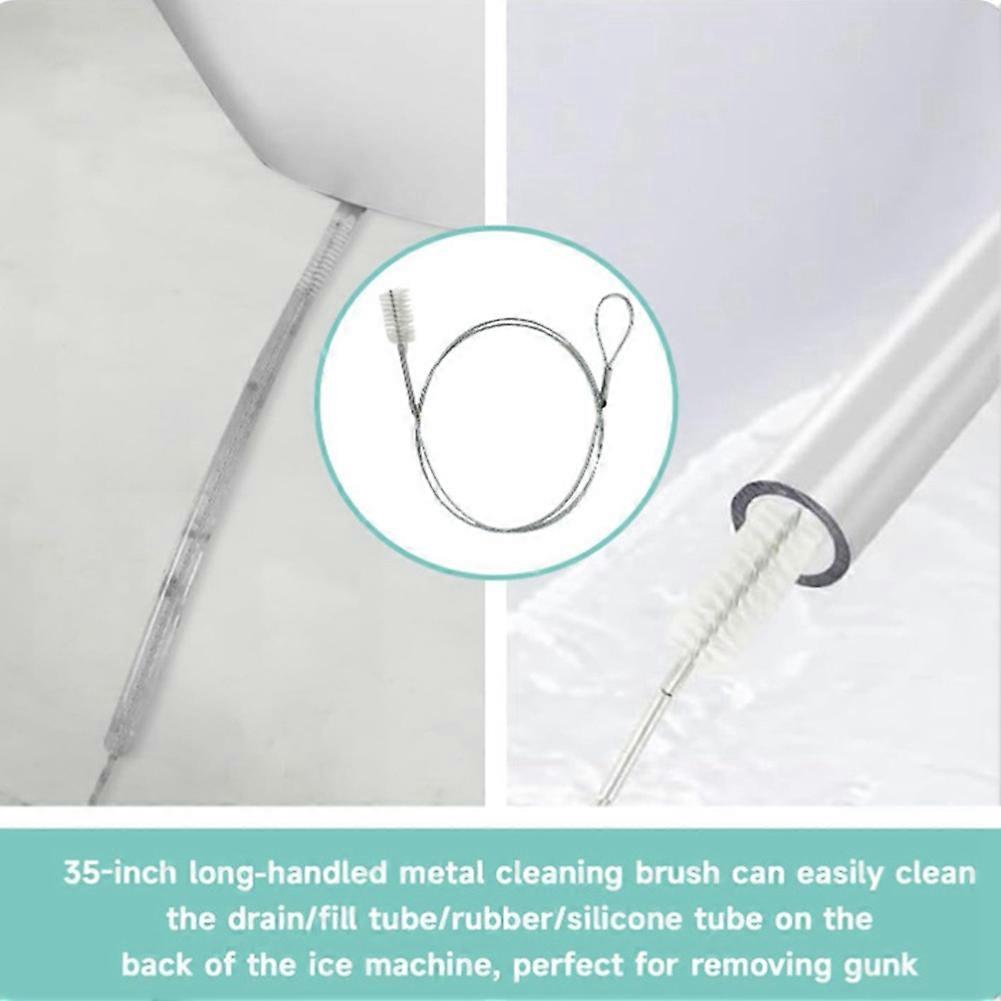 Ice Maker Cleaner Brush Sets, 12 Pcs Ice Machine Cleaner Tools Kits with Crevice Cleaning Brush and Scrub Sponge