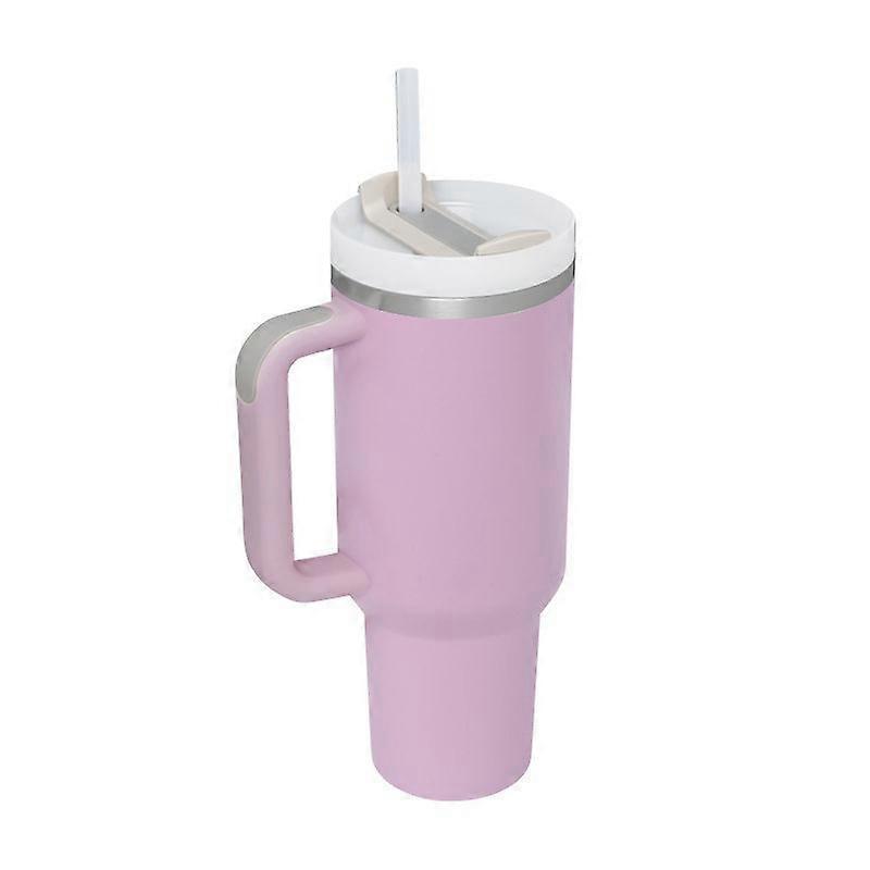 Jarra térmica de acero inoxidable 304 de 1200 ml, color morado claro, segunda generación, Stanley, segunda generación, para coche