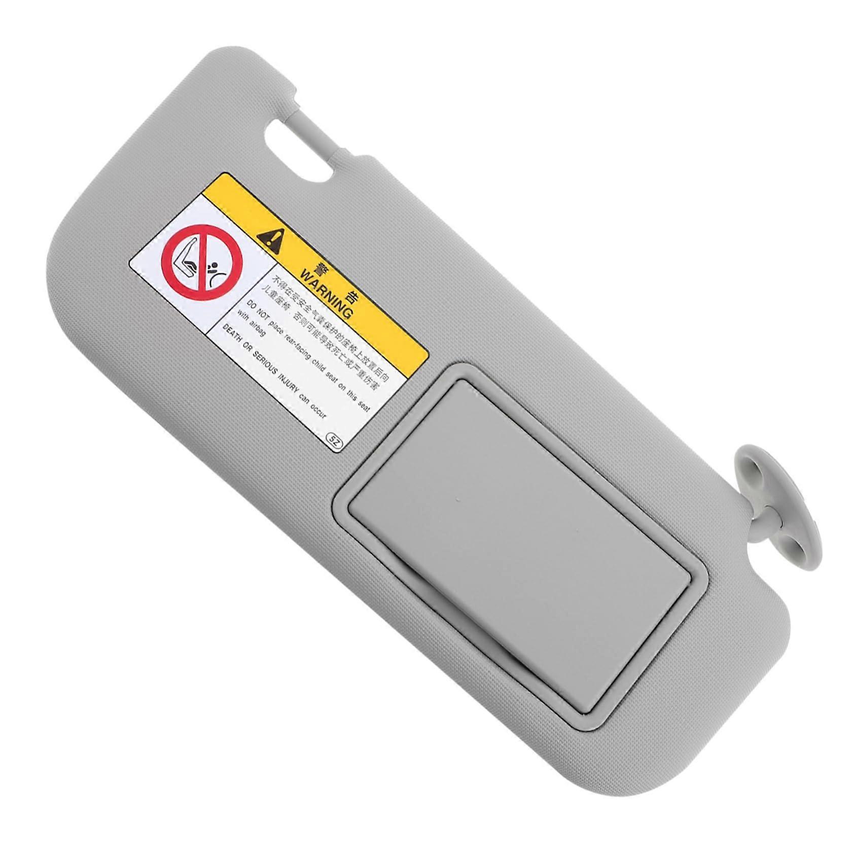 Right Passenger Side Car Sun Visor with Makeup Mirror, Glare Reduction, Easy Installation