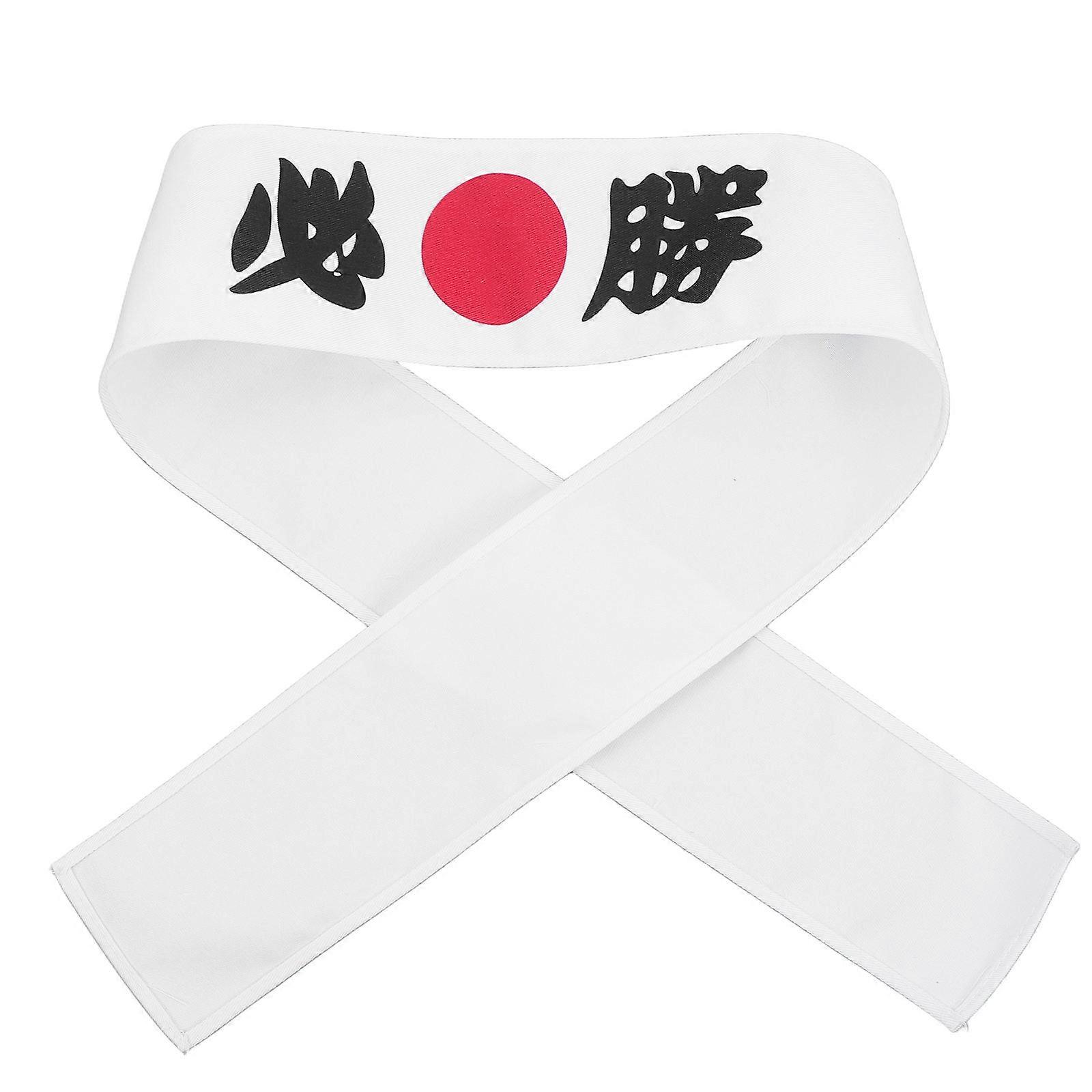 Japanese Samurai Headband For Men With And Print Suitable For Karate Ninja Costumes 1Set Versatile Accessory Multi Color