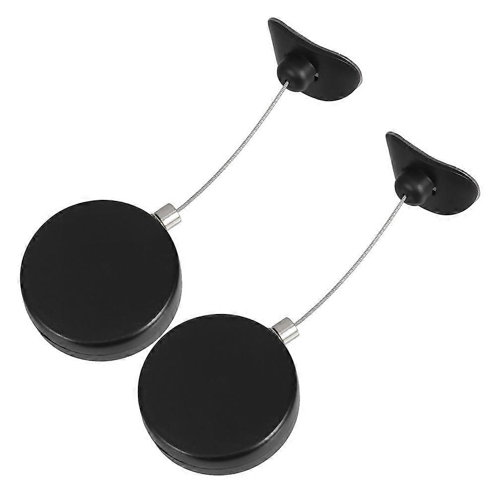 Portable Retractable Steel Cable Lock for Controller Anti-Theft Use 2Pcs Set