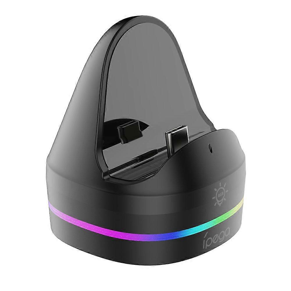 Portable Charging Dock with RGB Lighting for Switch Nintendo 2 Console