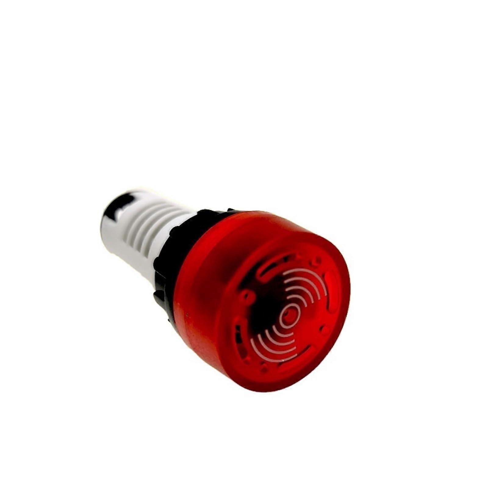 Warning Buzzer with Dual Alert Modes for Industrial Safety AC220V and AC/DC24V Compact Durable