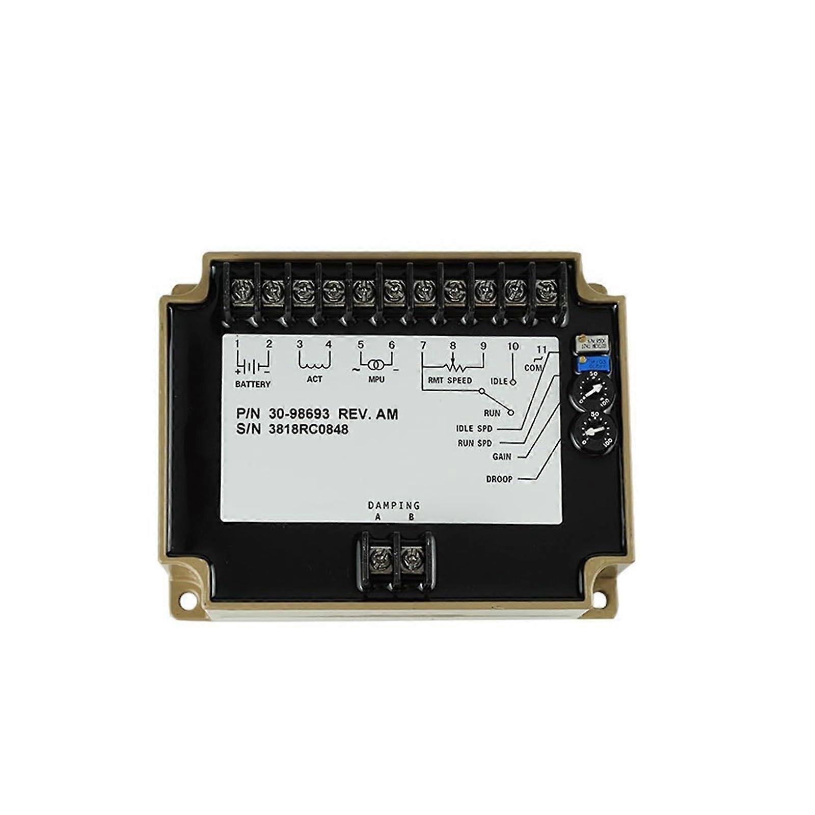 Engine Speed Governor Controller Module for Stable RPM and Fuel Efficiency Boost