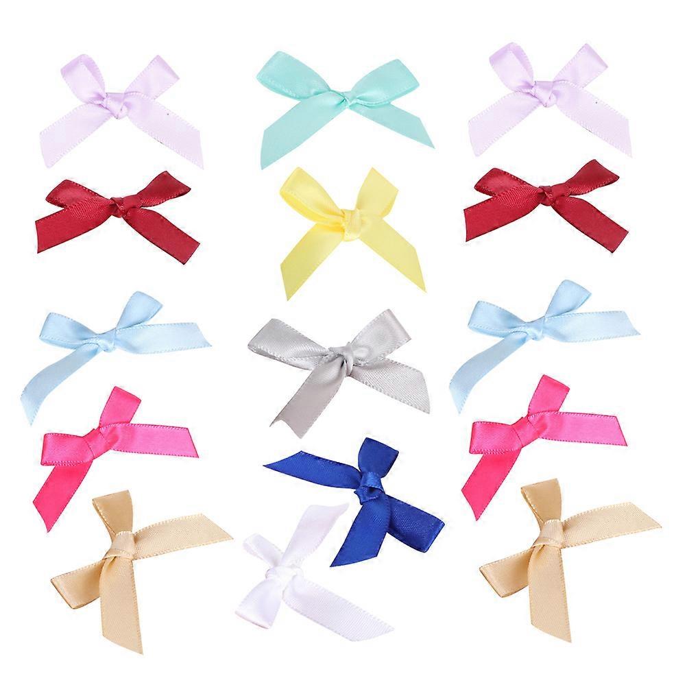Party Decorative Bows Gift Package Bows for DIY 200Pcs Assorted Color Kit