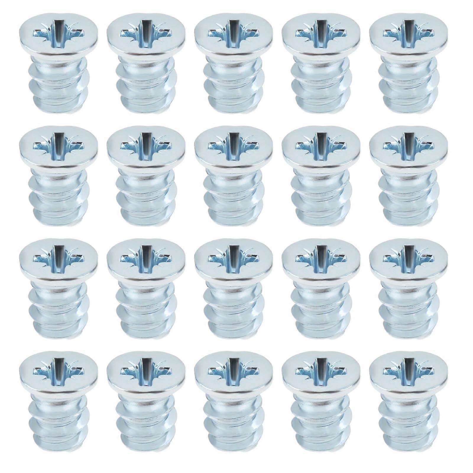 Replacement Screws M6x9mm for IKEA Hemnes Drawer Slides OEMCompatible Zinc Plated 20pcs