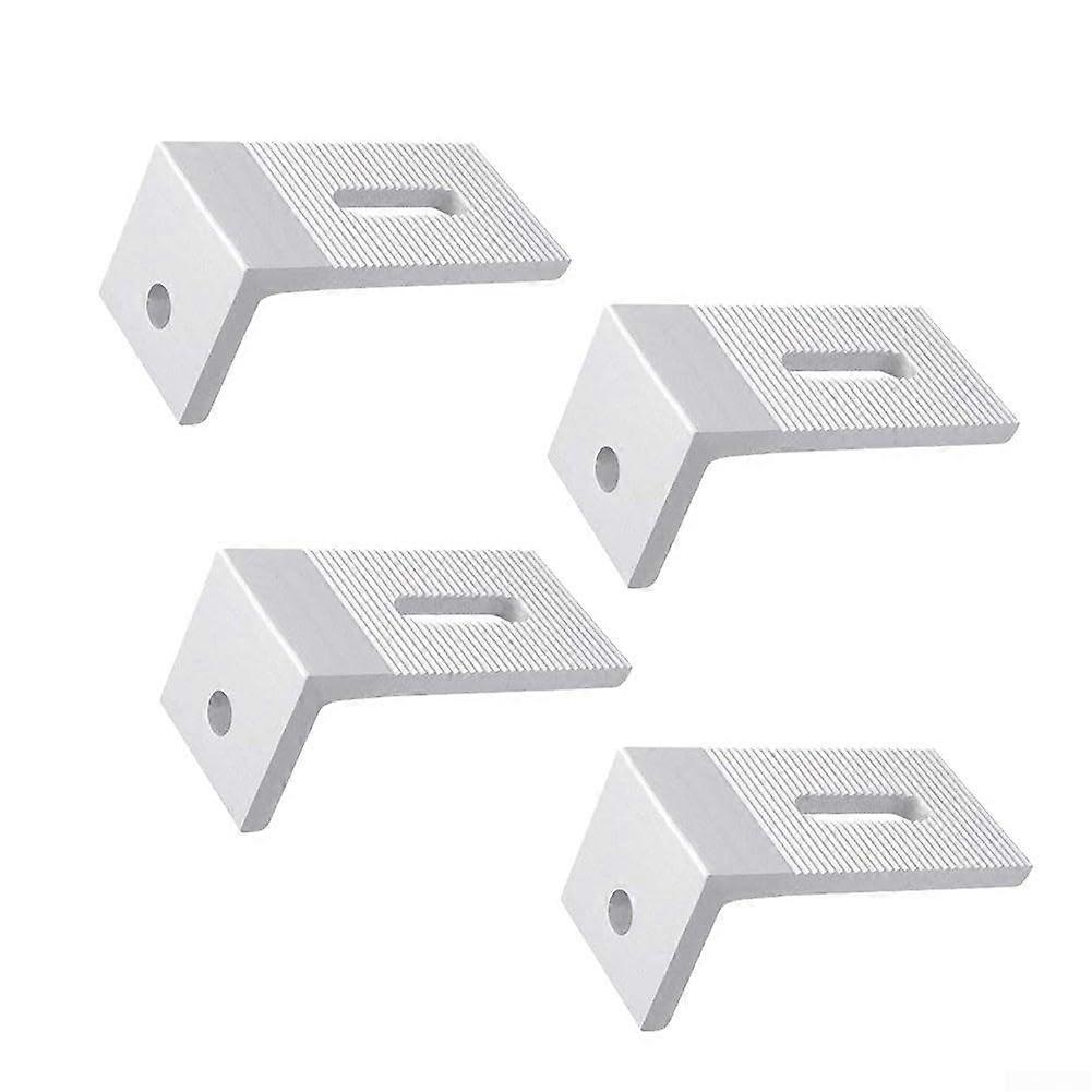 Solar Panel L Mounting Bracket for RV and Boat Off Grid, Aluminum 90 Degree, Easy Installation