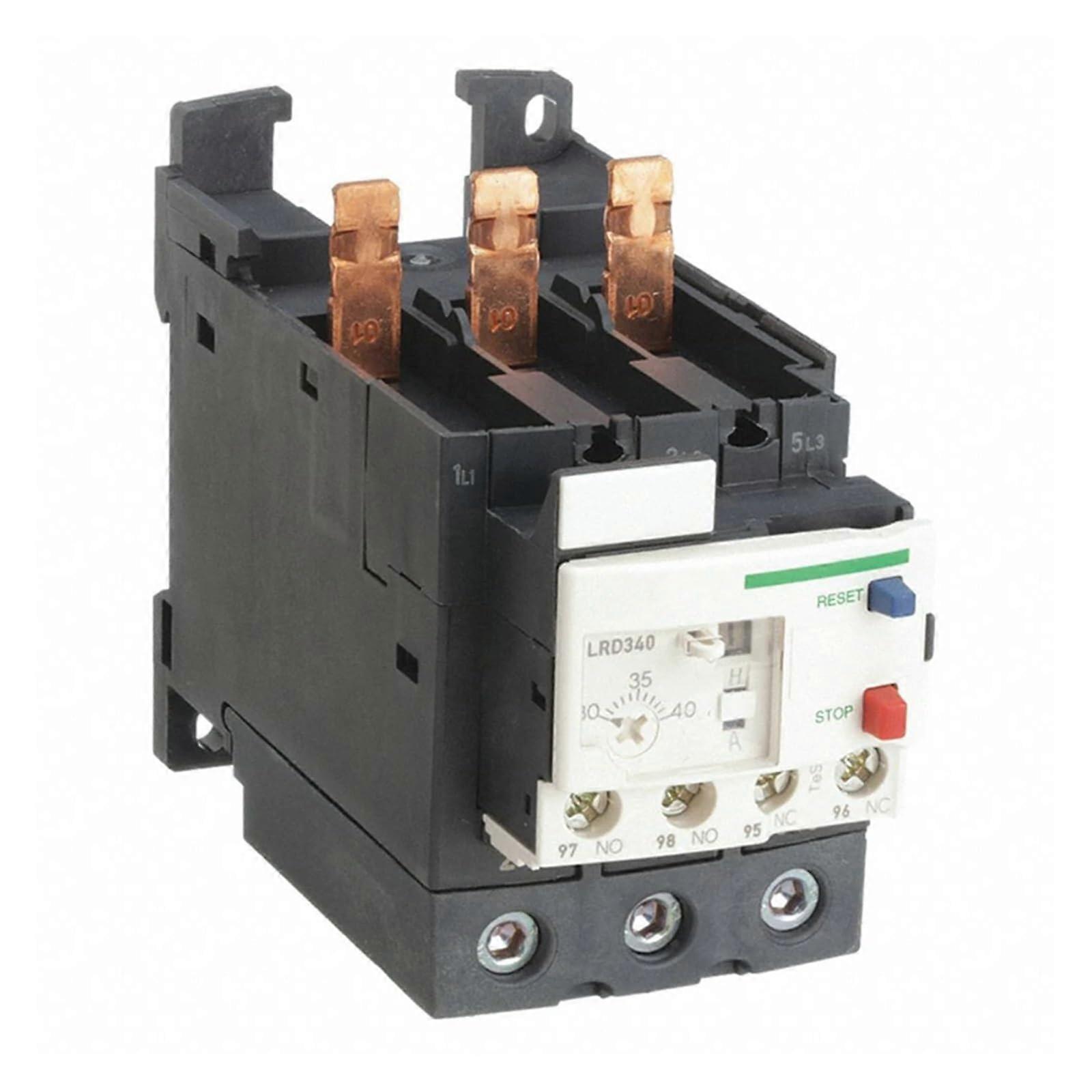 LRD340C 30-40A Screw Differential Thermal Overload Relay 1NO 1NC Model LR-D340C for Motor Protection