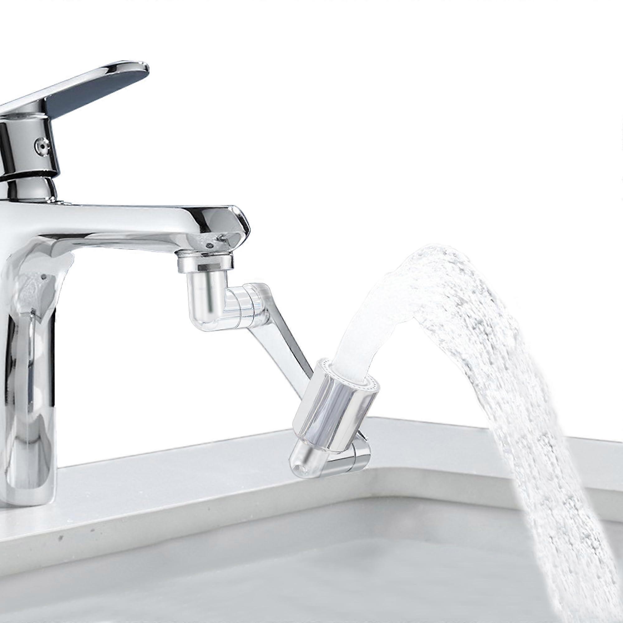 1080° Swivel Faucet Extender with Dual Spray Modes and Triple Filter for Kitchen and Bathroom