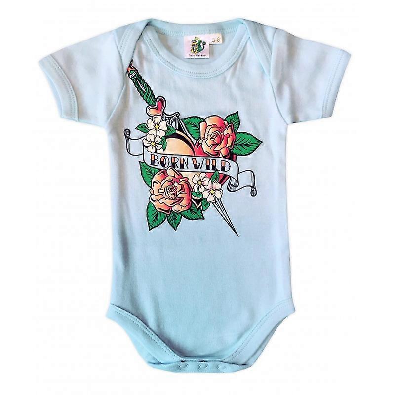 Bodys Born Wild Blauw