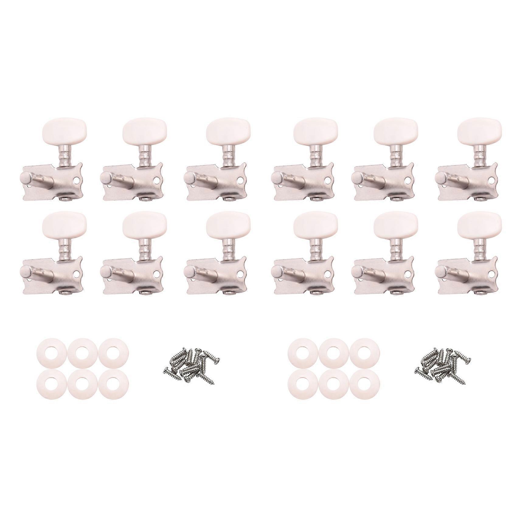 12pcs Acoustic Guitar String Tuning Peg Tuner Machine Head