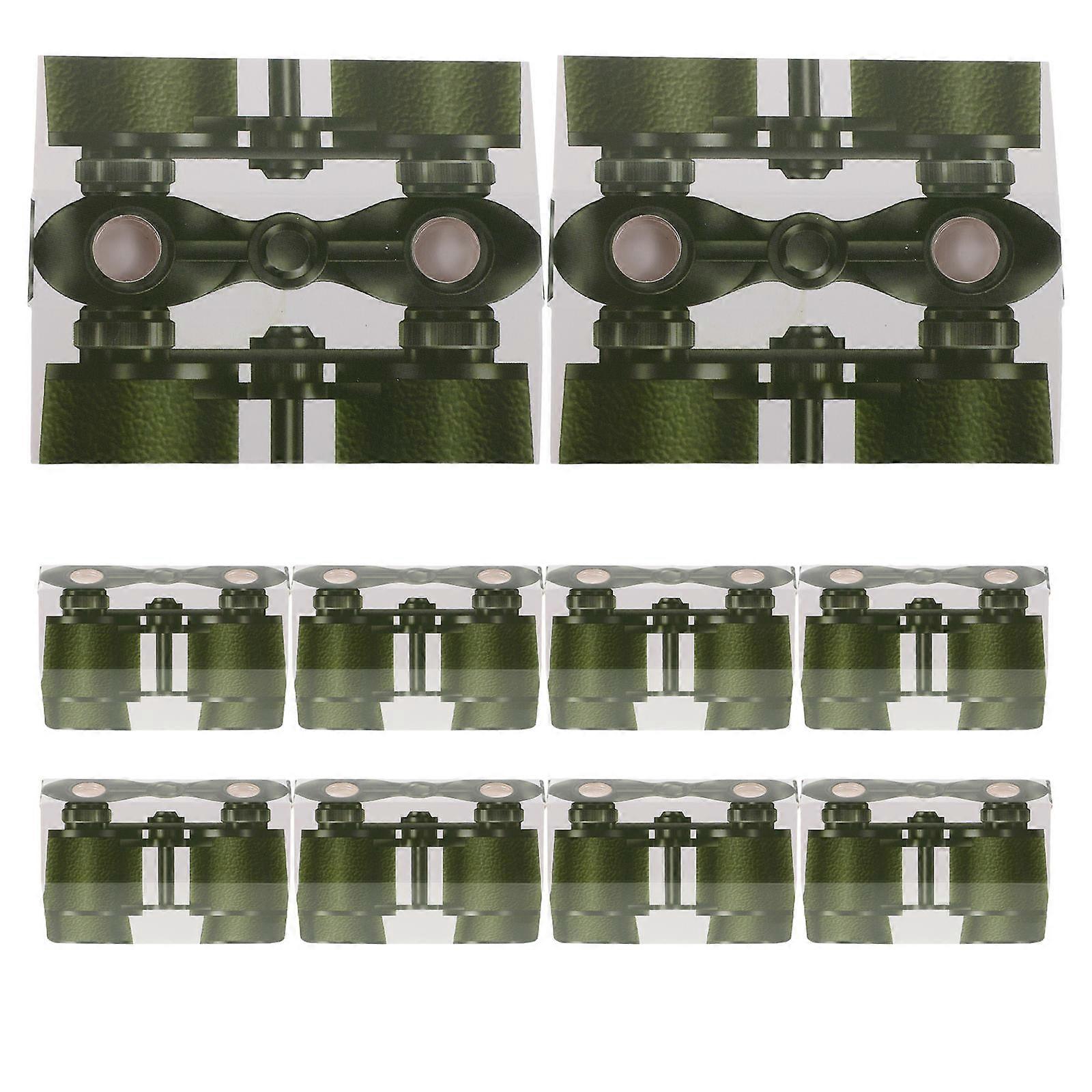 Toy Telescopes Paper Binoculars for Nature Learning 10Pcs Pack