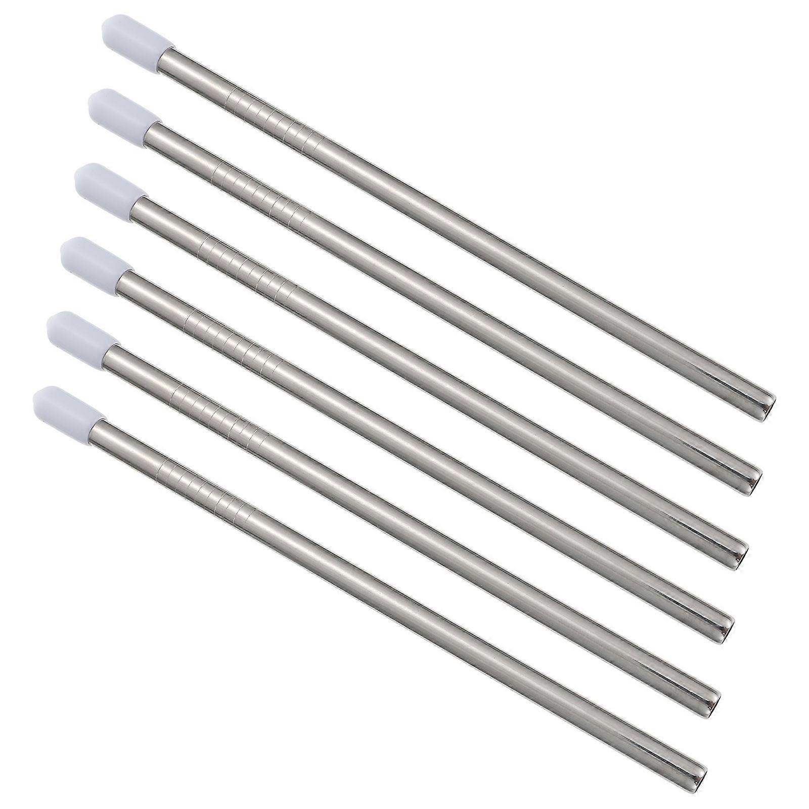 6Pcs Stainless Steel Bottle Holder for Kitchen Use Draining Rack