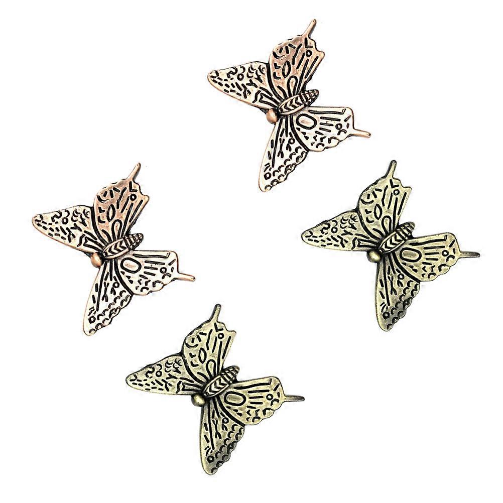 Cabinet Knob Metal Knobs Handle for Decoration 4Pcs Classical Art Drawer Pull