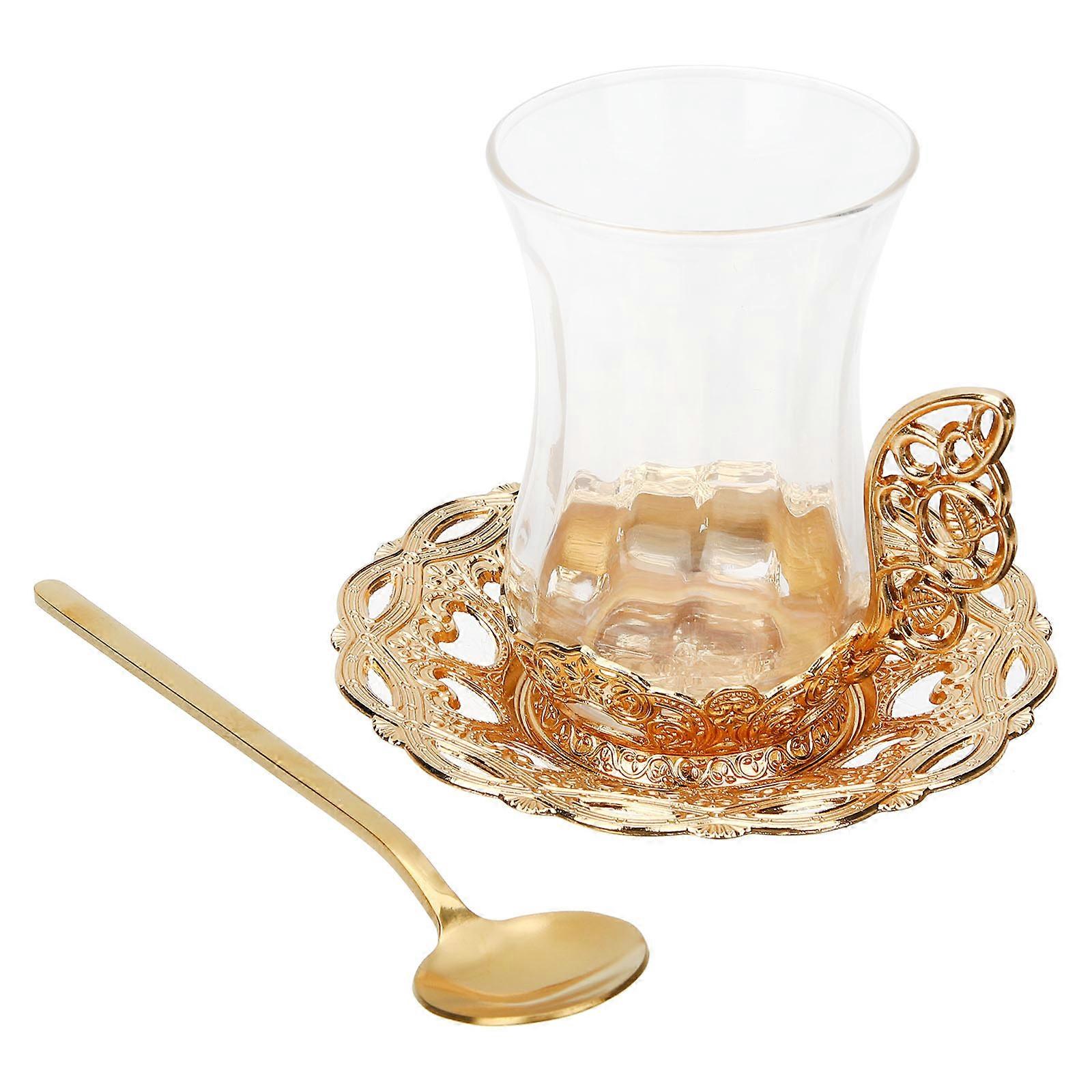 Vintage Coffee Cup Set Designed For Home Use Or Café Environment Featuring Elegant Round Shape 1 Set