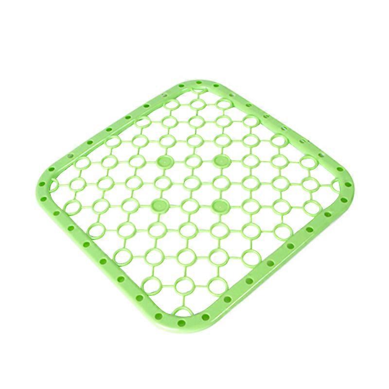 Heat Insulation Table Mat Sink Divider Protector for Kitchen Use Green