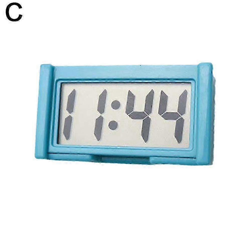 Mini Digital Clock Decorative Large Screen Car Clock Mini Clocks Dashboard 26-27s