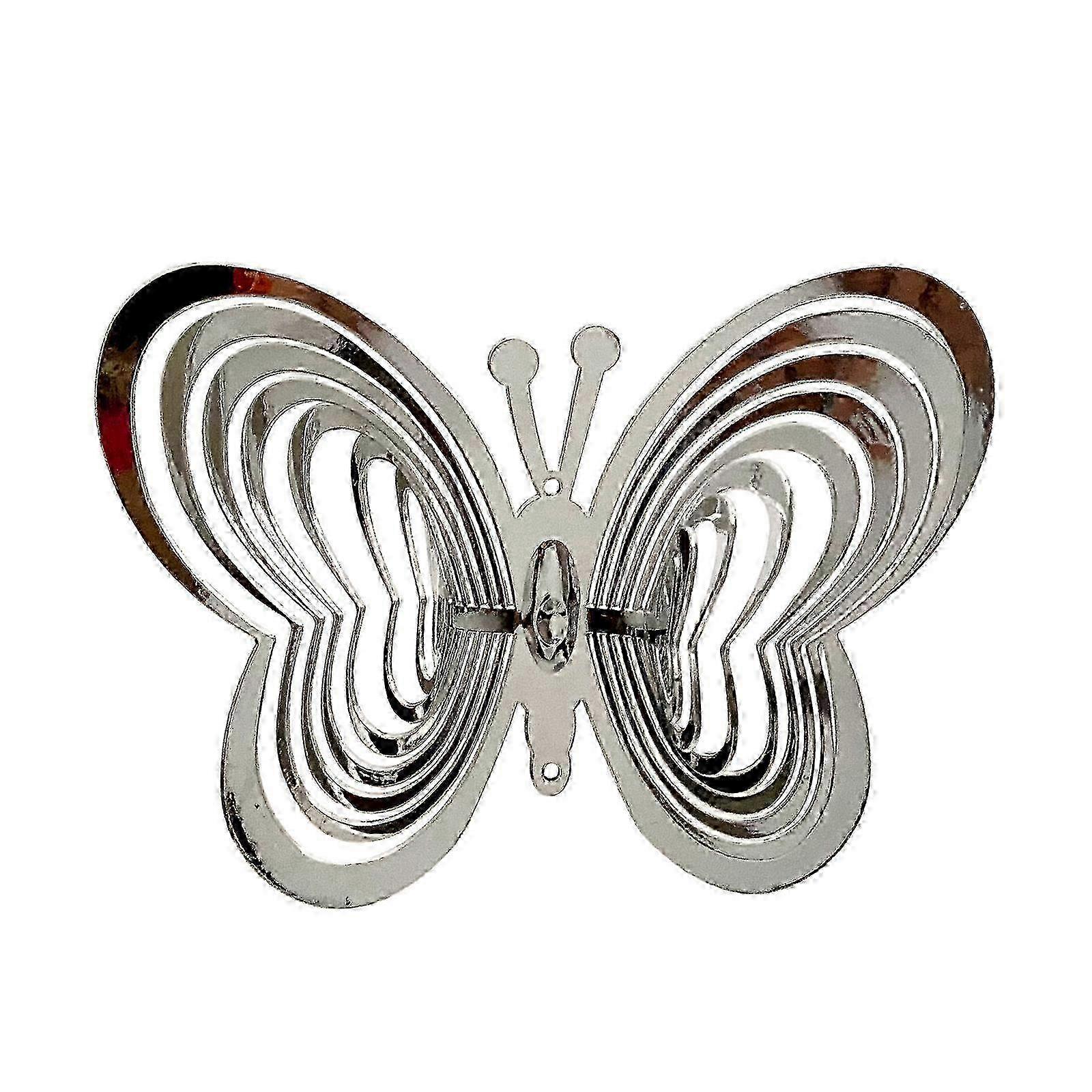 Rustproof Wind Spinner Red Butterflies for Garden 2025
