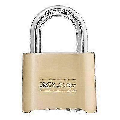 2025 MASTER LOCK Brass Solid Body Padlock Anti-rusting Waterproof Password Combination Code Lock Door Locker Anti-theft Padlocks