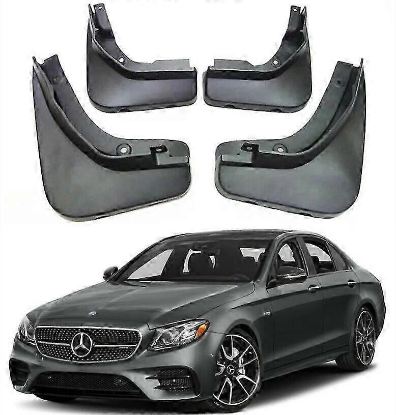 Genuine Splash Guards Mud Flaps For 2017-2023 Mercedes Benz E Class AMG E43 63