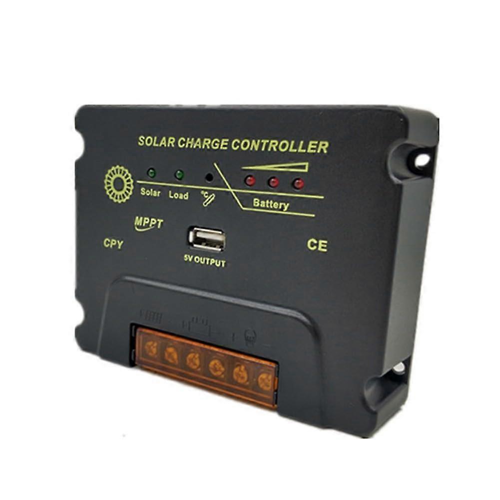 MPPT Solar Charge Controller 10A 20A 30A 12V 24V Auto Voltage Detection for Off Grid Solar Panel Battery Charging