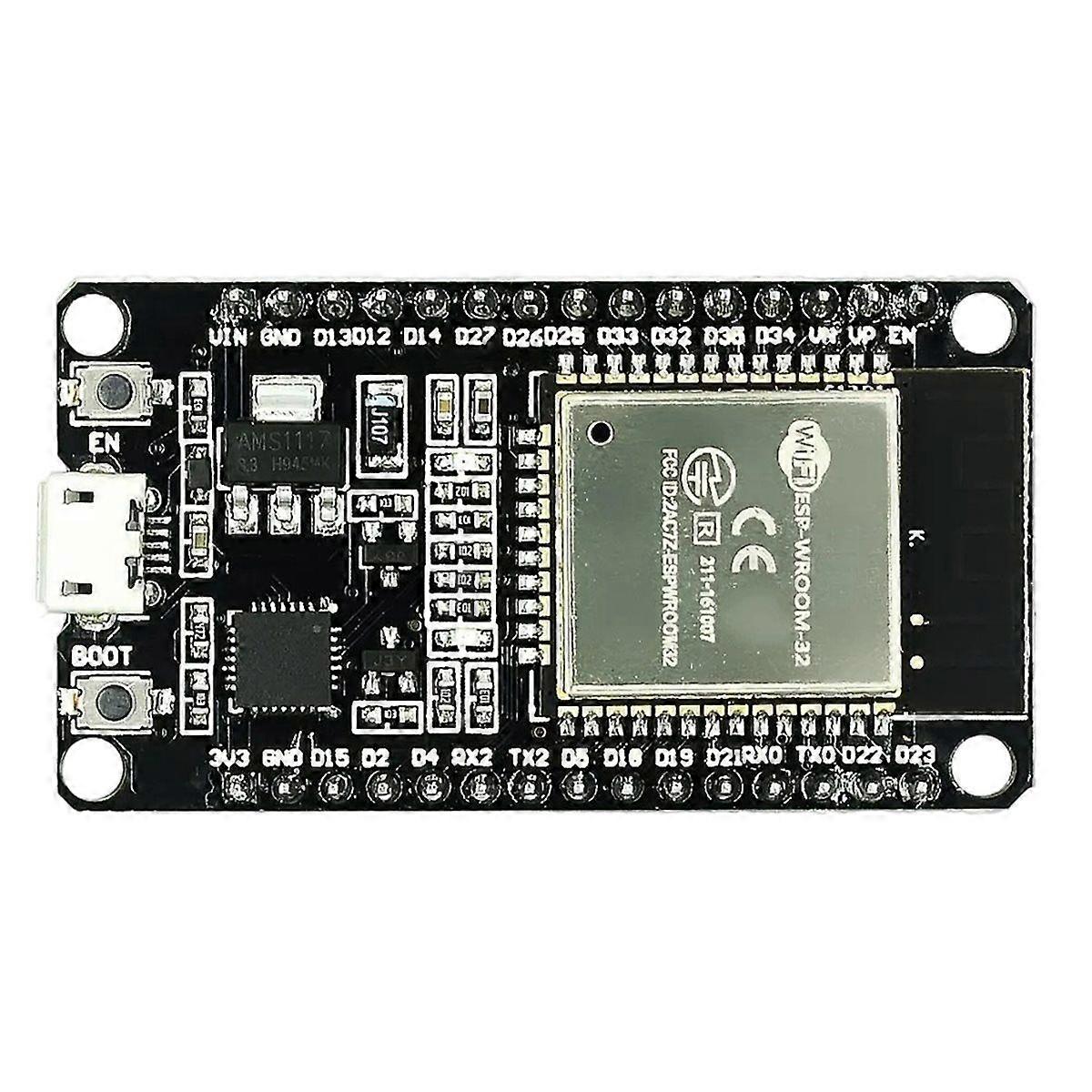ESP32-DevKitC-32 Development Board with TYPE-C USB CH340C, WiFi & Bluetooth Low Power Consumption