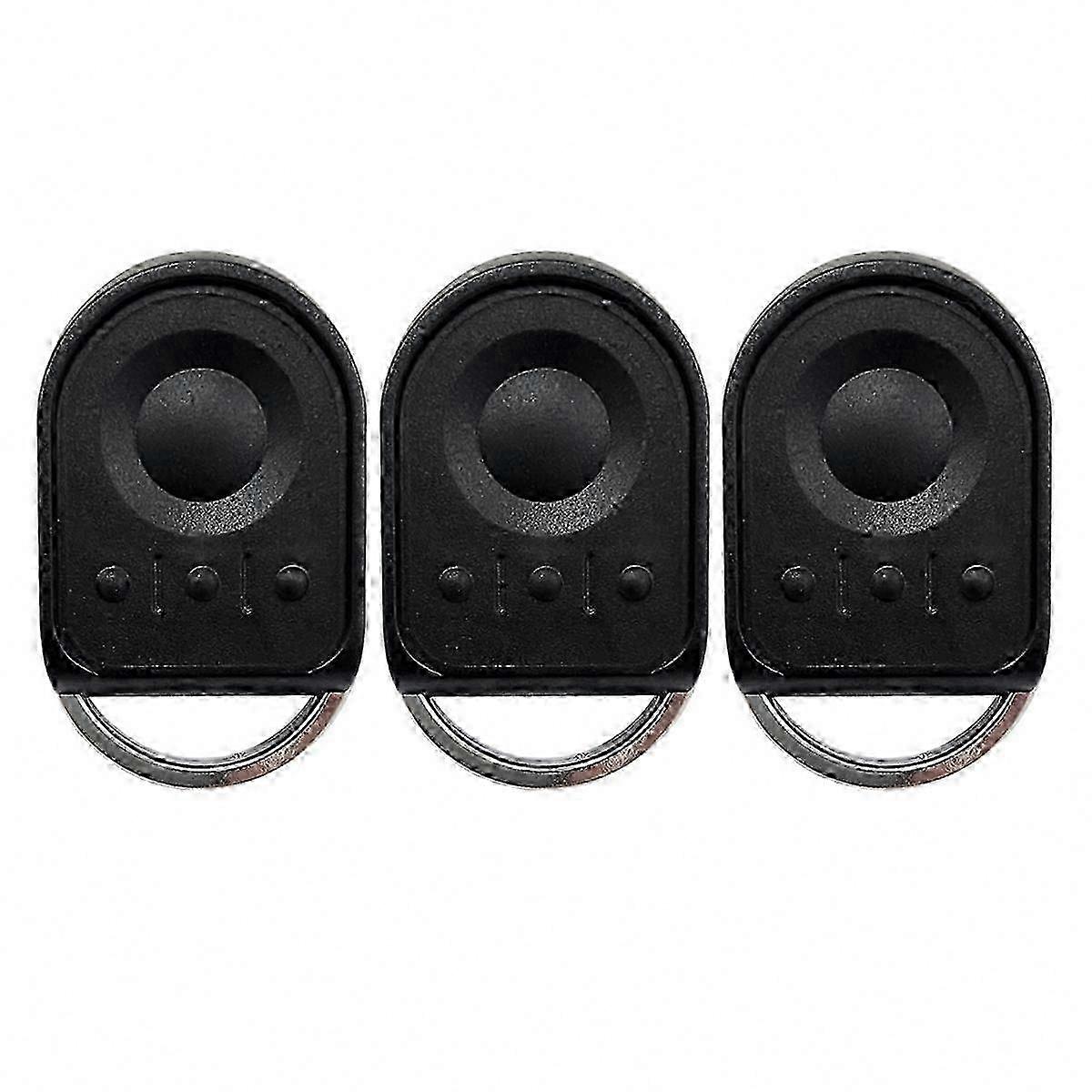 3pcs 433Mhz Garage Door Remote Control Compatible with RTS Gate Opener Systems