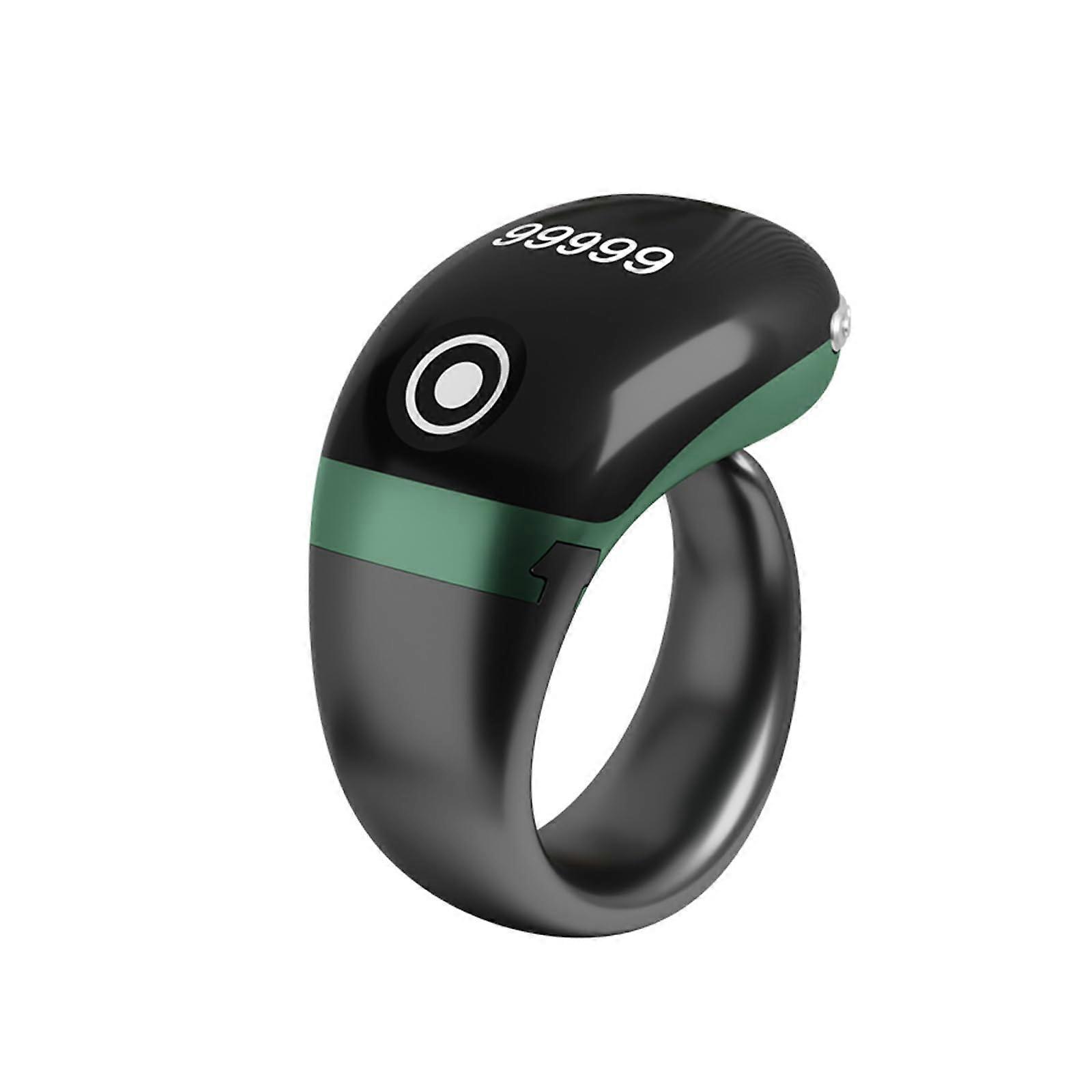 Rechargeable Digital Finger Counter Ring with Large LCD Display, Vibration Alert and Smart App Tracking