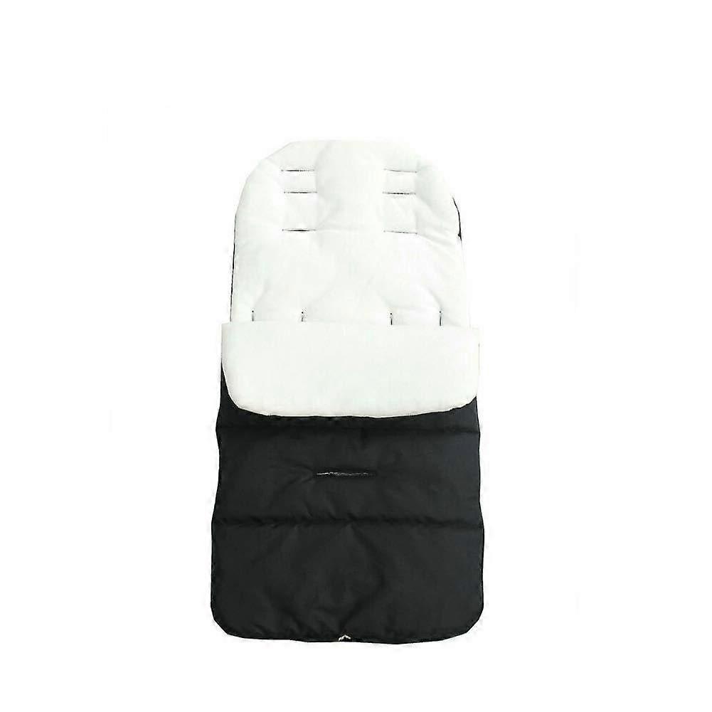 Universal Winter Stroller Foot Muff with Warm Fleece and Multi Functional Newborn Cushion